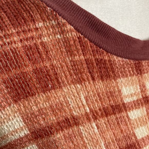 Taylor & Sage Plaid Knit Dolman Style Sweater Sz M - Picture 5 of 14